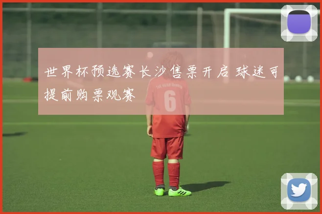 世界杯预选赛长沙售票开启 球迷可提前购票观赛